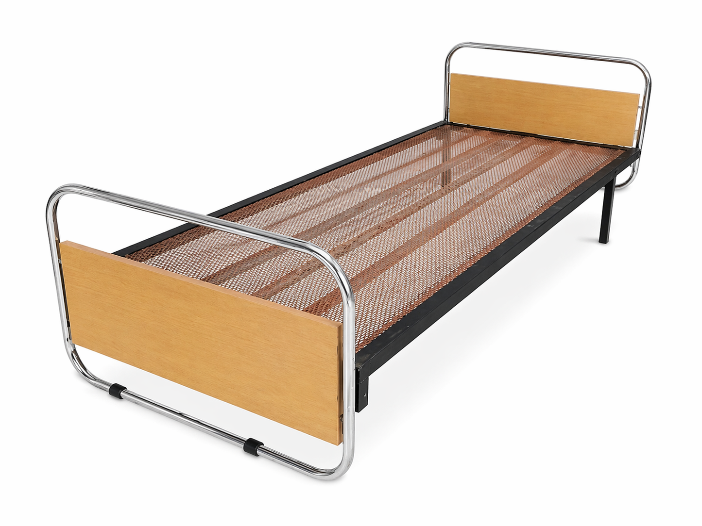 Vintage Industrial Metal Bed Frame