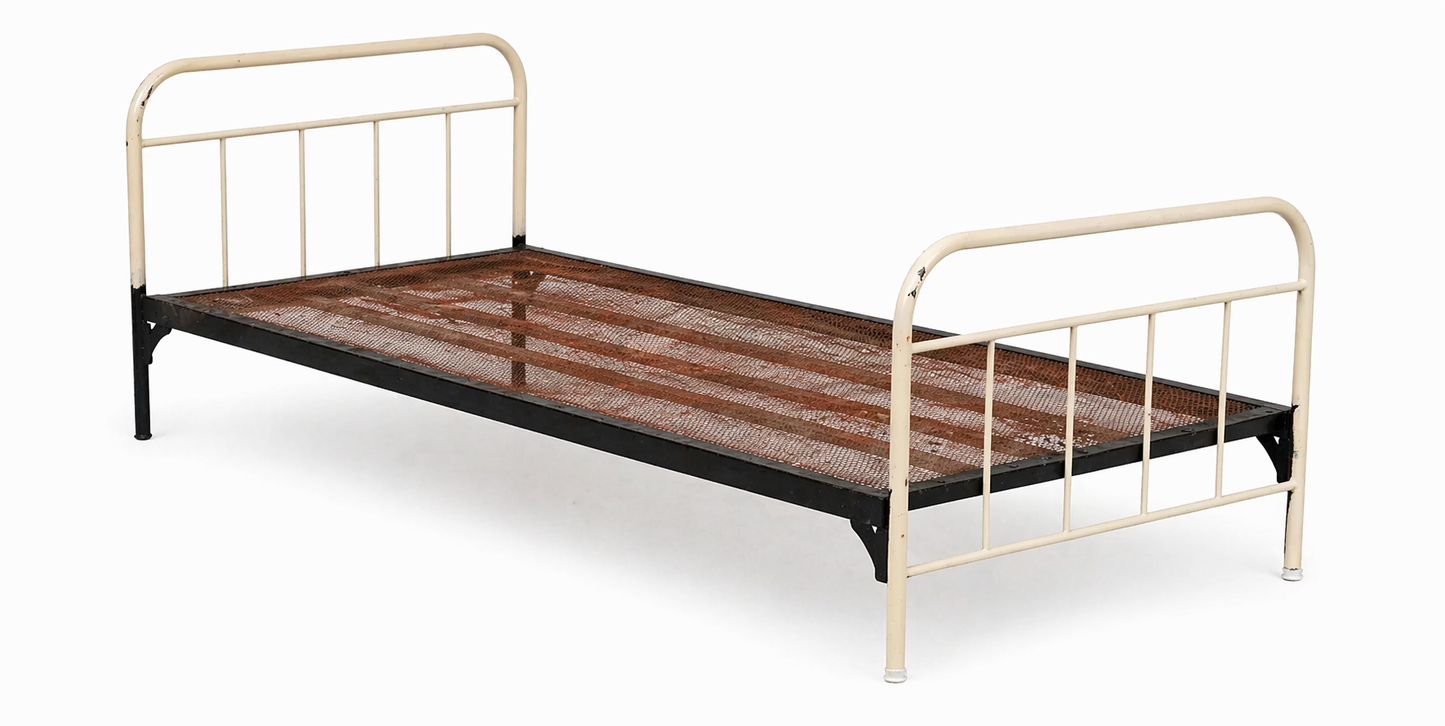 Vintage Soviet Hospital Bed Frame
