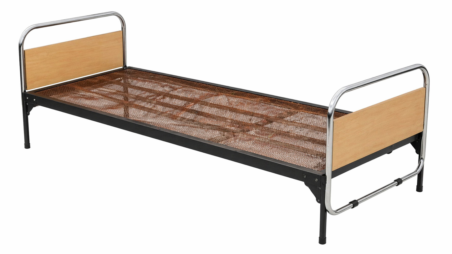 Vintage Industrial Metal Bed Frame