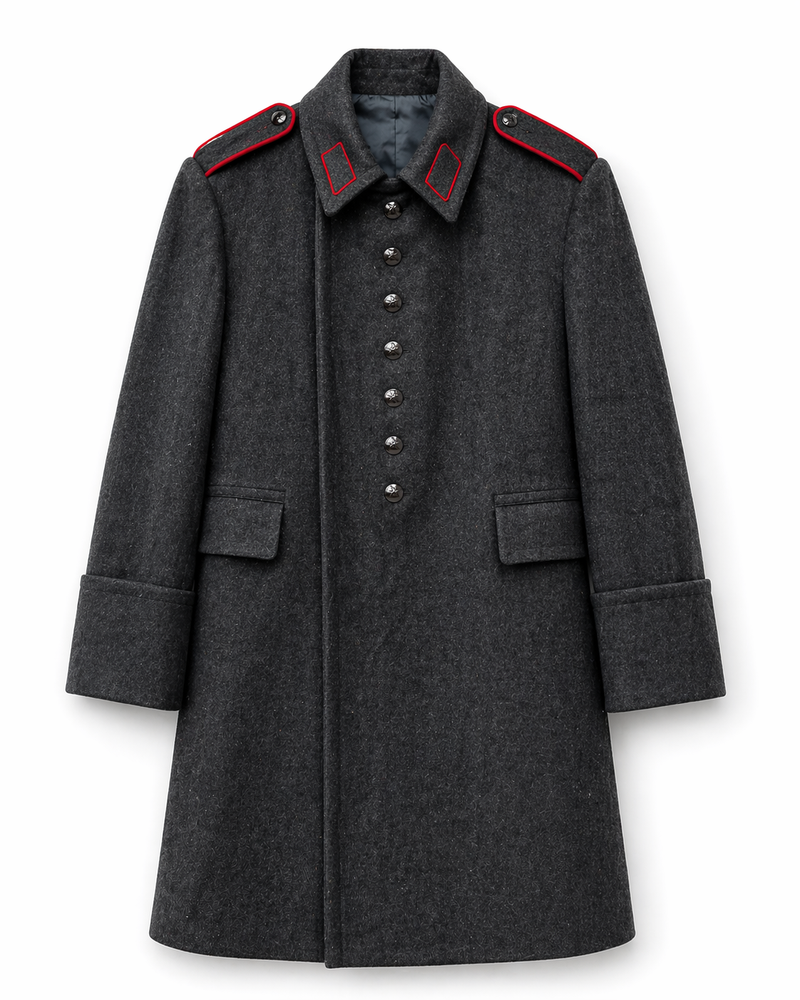 Bulgarian Military Wool Overcoat (WWII Era)