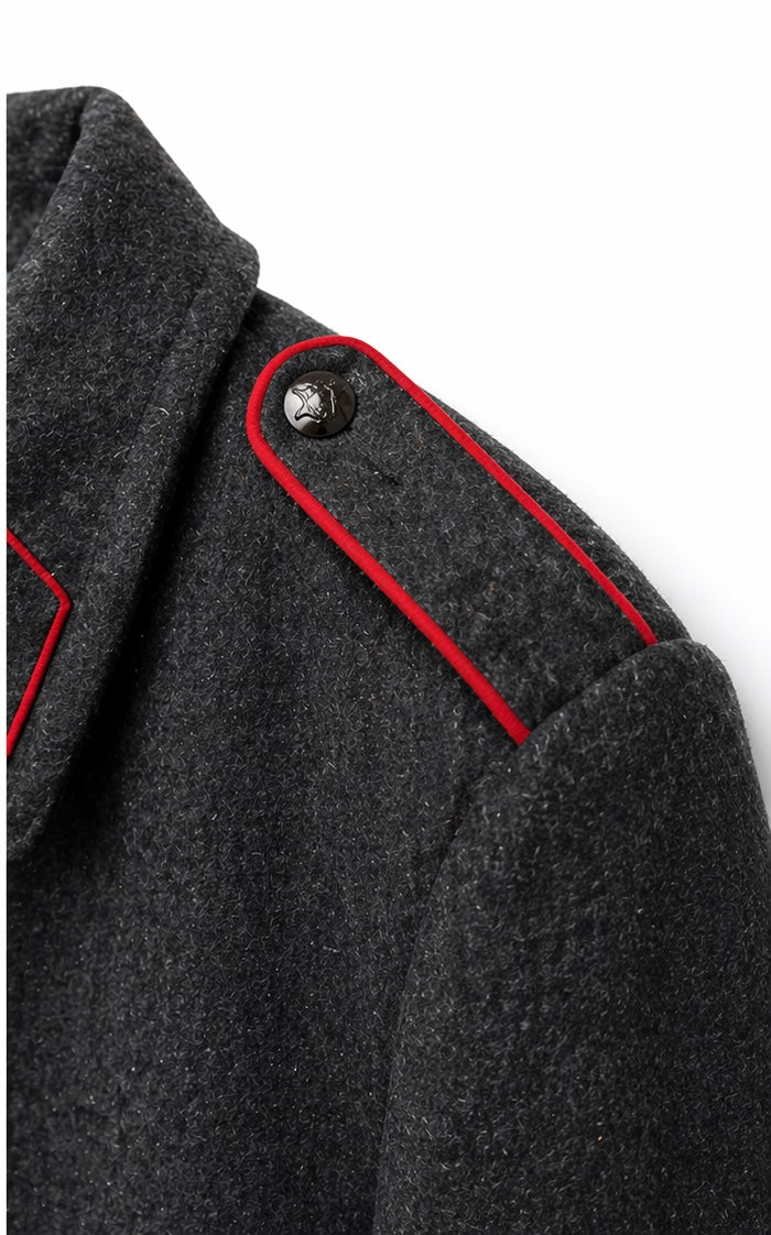 Bulgarian Military Wool Overcoat (WWII Era)