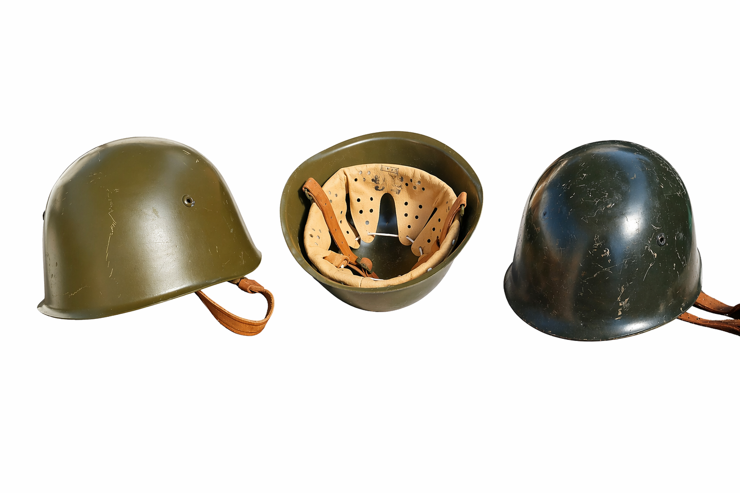 Original Soviet Military Helmet (1970–1975) — Russian & Bulgarian Issue  Cold War artifact. Industrial icon. Collector-grade.