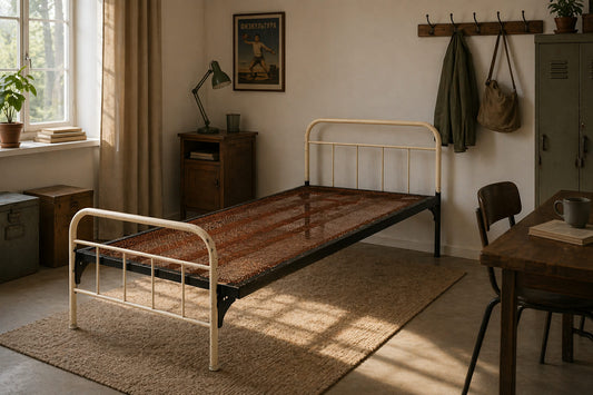 Vintage Soviet Hospital Bed Frame